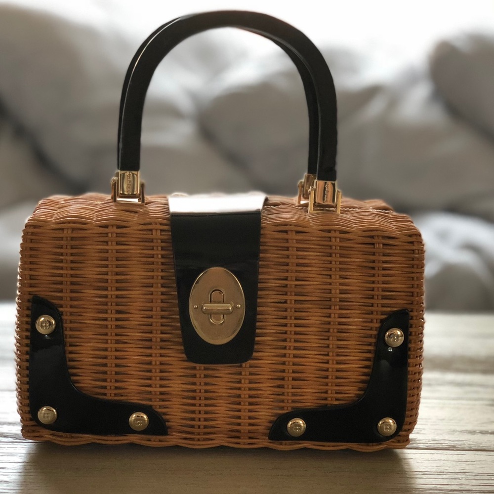 Kate Spade Straw Mini Purse